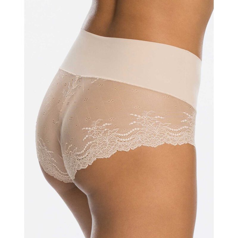 SPANX Supersmooth Undie Tectable Lace Hi Hipster image number 1